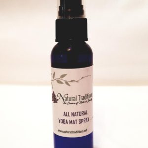 Spray para esterilla de yoga totalmente natural 